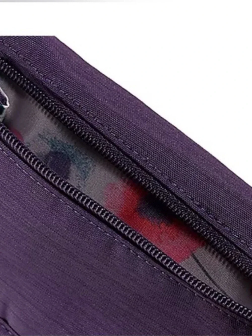 Nylon fabric lug wallet